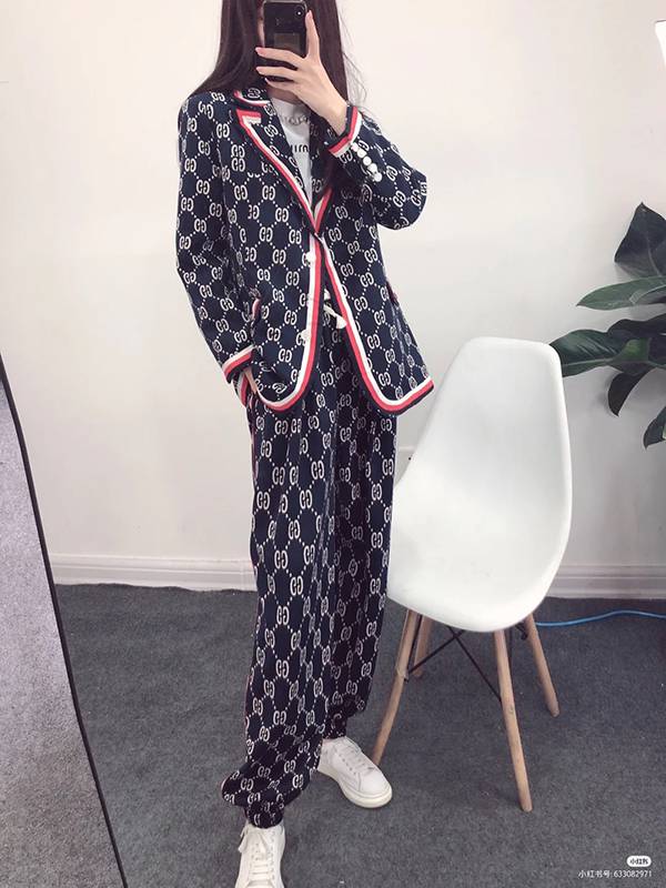 極美品✨グッチ 平野紫耀着用 GGジャガードセットアップ ジャージ M 上下