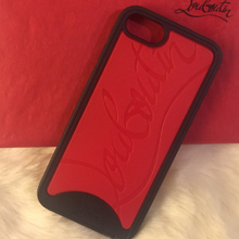 良上品】ルブタン スマホケース AA353 Christian Louboutin ロゴ
