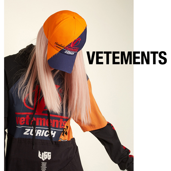 VETEMENTS(ヴェトモン キャップ コピー)Zurich deconstructed canvas