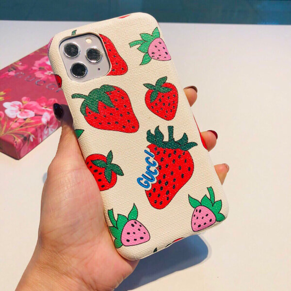 グッチ iphoneケース コピー ストロベリー iPhone11 ケースグッチコピー