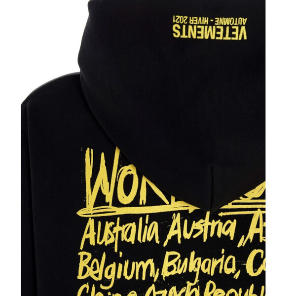 ヴェトモン パーカー コピー VETEMENTS ロゴ フードパーカー ユニ