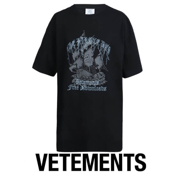VETEMENTS Pirate Tシャツ