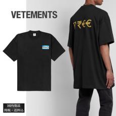 ヴェトモン tシャツ 偽物 VETEMENTS オーバーサイズ 刺繍入り プリント