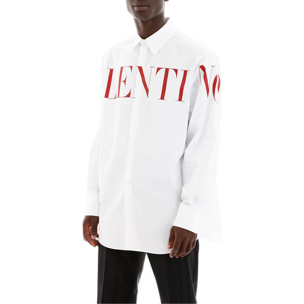 ヴァレンティノ シャツ コピー Oversized Logo シャツヴァレンティノコピー