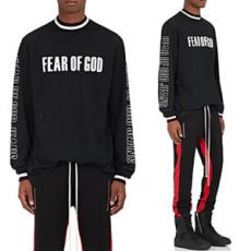 Fear of God 偽物クラシックロゴ ロングスリーブ Tシャツ MESH
