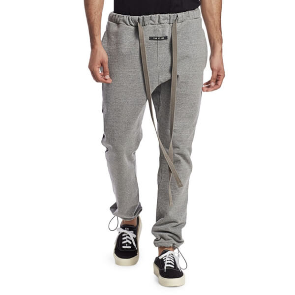 新品 FEAR OF GOD フィアオブゴッド コットンパンツ size34 FEAR OF GOD - 偽物リラックスコットンスウェットパンツフィアオブ