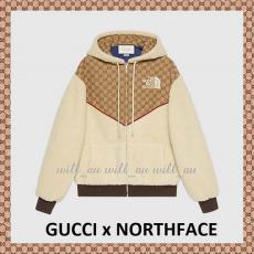グッチ x NORTH FACEコラボ☆フリース スーパーコピーグッチコピー