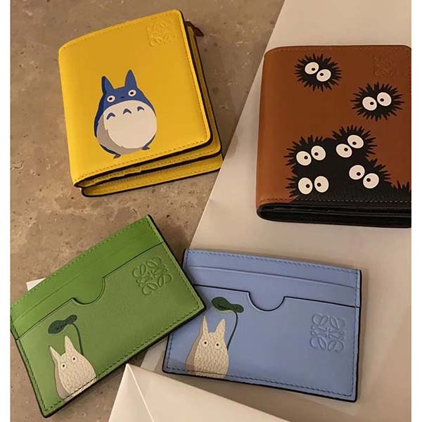 似合ってます 21SS☆ロエベ トトロ 財布 となりの☆クラシックカーフ