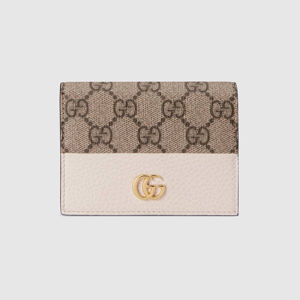 グッチ】 GGマーモント カードケース ウォレット コイン＆紙幣 658610