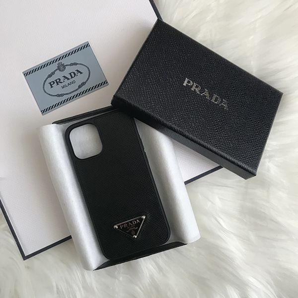 プラダ 】NEW♪ロゴ付きiPhone12 mini ケースコピー2ZH131プラダコピー