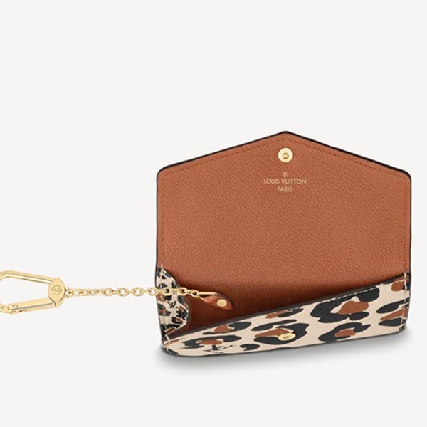ヴィトン ヒョウ柄 財布 ポシェット・クレ NM チャーム キーリング ヴィトン ヒョウ柄 財布 ポシェット・クレ NM チャーム キーリング