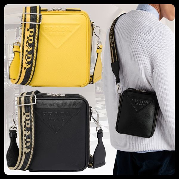 PRADA サフィアーノレザー ショルダーバッグ PRADA サフィアーノレザー ショルダーバッグ