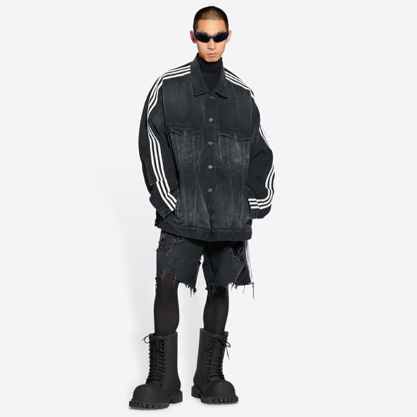 注目コラボ☆バレンシアガ×アディダス 偽物 BAGGY ショーツ ショート