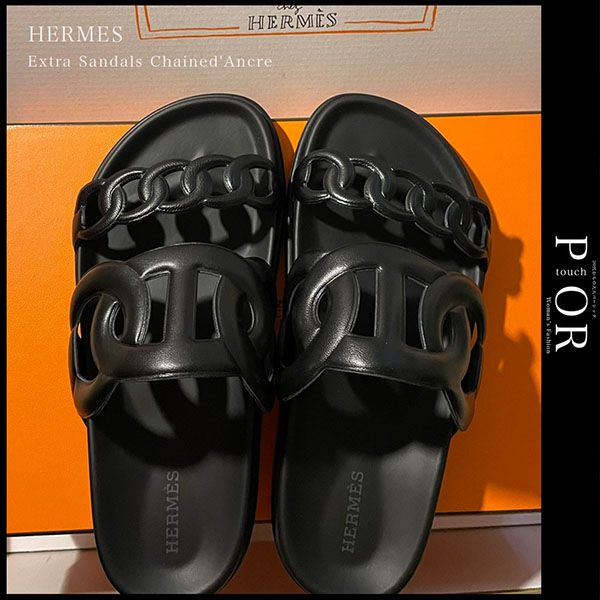 エルメス シェーヌダンクル エクストラサンダル 新品 未使用
