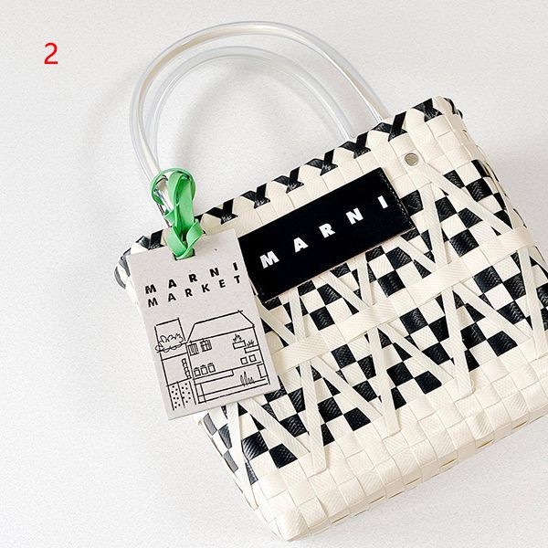 店頭買取 03 MARNI ステンシルバッグ バスケットバッグ 【公式通販】