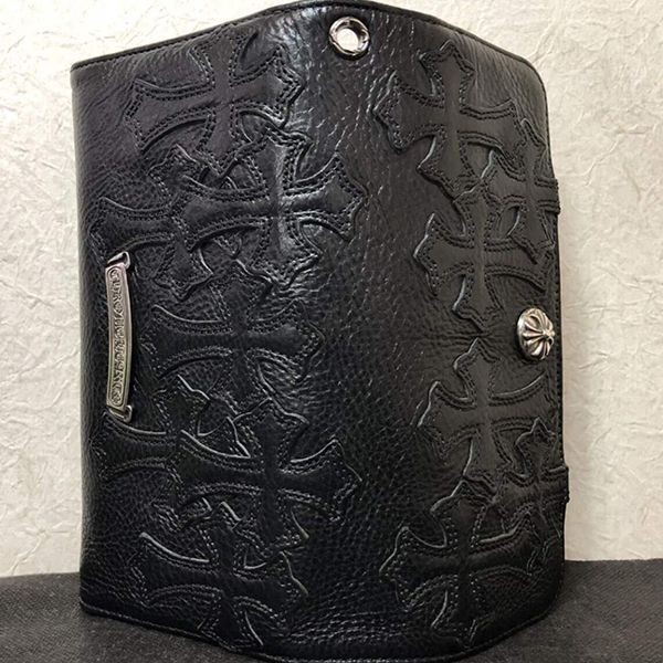 新品　JUDY クロスパッチ　レザーウォレット　並行輸入品 クロムハーツ ジュディ ウォレット judy 財布 クロスパッチch6126