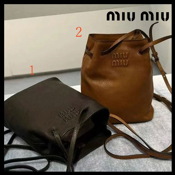 ☆超人気☆ミュウミュウ ナッパレザー ミニバッグ ショルダー