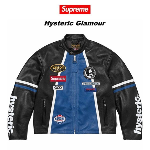 待望の再入荷【シュプリーム Hysteric Glamour 偽物】 Vanson Leathers