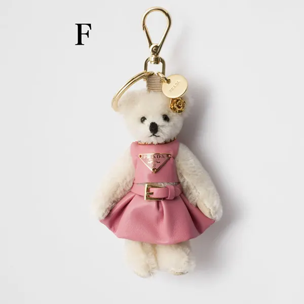 プラダ コピー メタルリング付 Teddy バッグチャーム