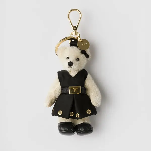 プラダ コピー メタルリング付 Teddy バッグチャーム