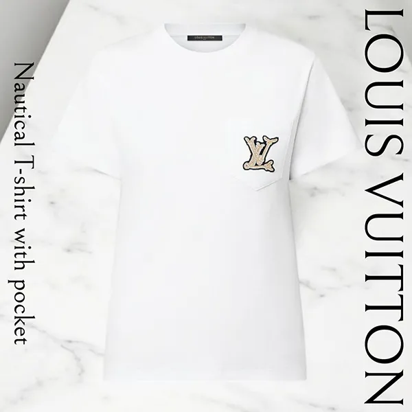 新作レディース*ルイヴィトン*ポケット付き 航海 Tシャツ コピー