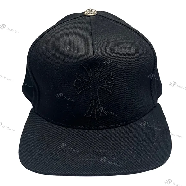 クロムハーツ】Black CH Cross Denim ベースボール キャップ ch26686