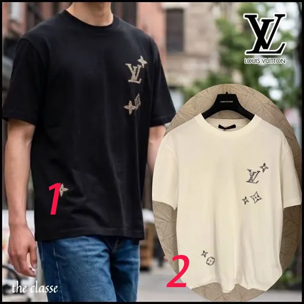 入手困難ルイヴィトン エンブロイダリーシグネチャーTシャツ 1AK7FX