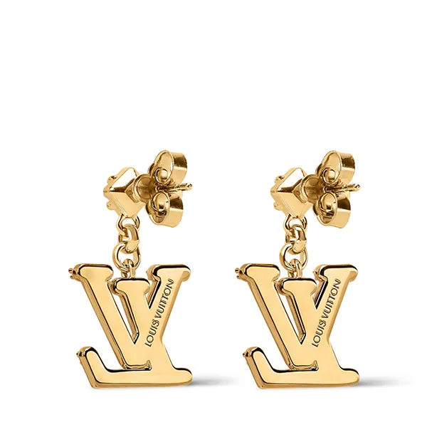 セレブ溺愛+ルイヴィトン+ピアス レディ LV ピンク＆パープル