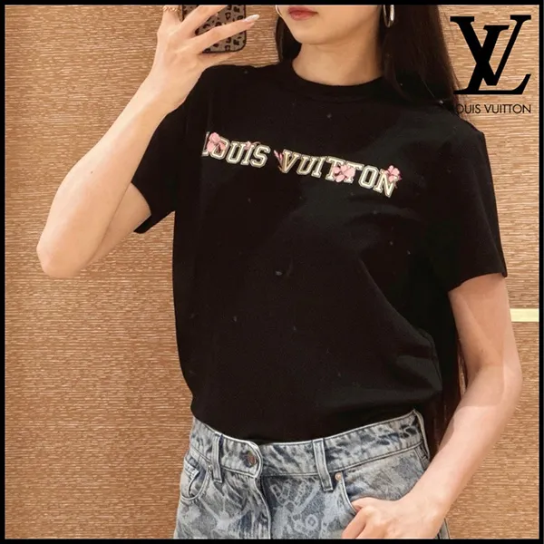 ルイヴィトン リブネック スタンプロゴ リブTシャツ S ルイヴィトン リブネック スタンプロゴ リブTシャツ S louis-vuitton-t
