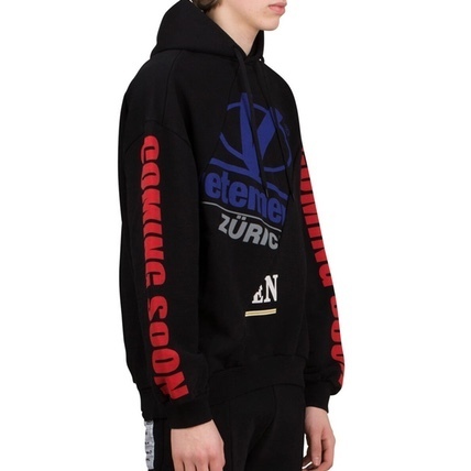ヴェトモン パーカー コピー VETEMENTS パッチワーク パーカーヴェト